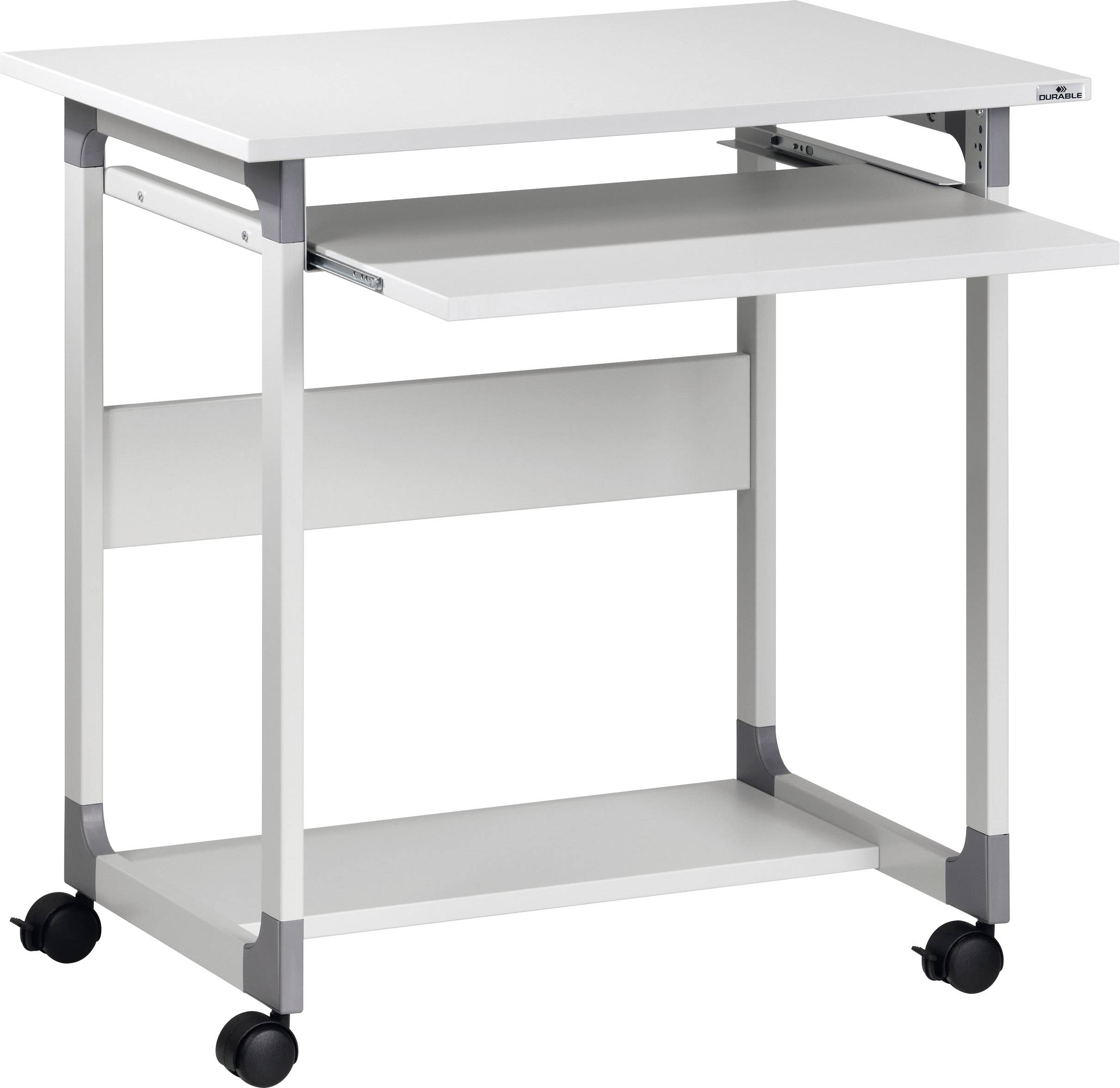Durable psací stůl pro práci vsedě i ve stoje SYSTEM 75 FH 379610 (š x v x h) 750 x 770 x 534 mm šedá