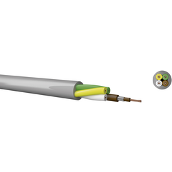 Kabeltronik LiY řídicí kabel 3 x 0.25 mm² šedá 140302500-1 metrové zboží