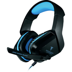 Berserker Gaming AVRAK Gaming Sluchátka Over Ear kabelová stereo černá, modrá