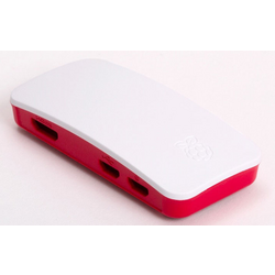 Raspberry Pi®  SBC skříň Vhodné pro (vývojové sady): Raspberry Pi  červená, bílá