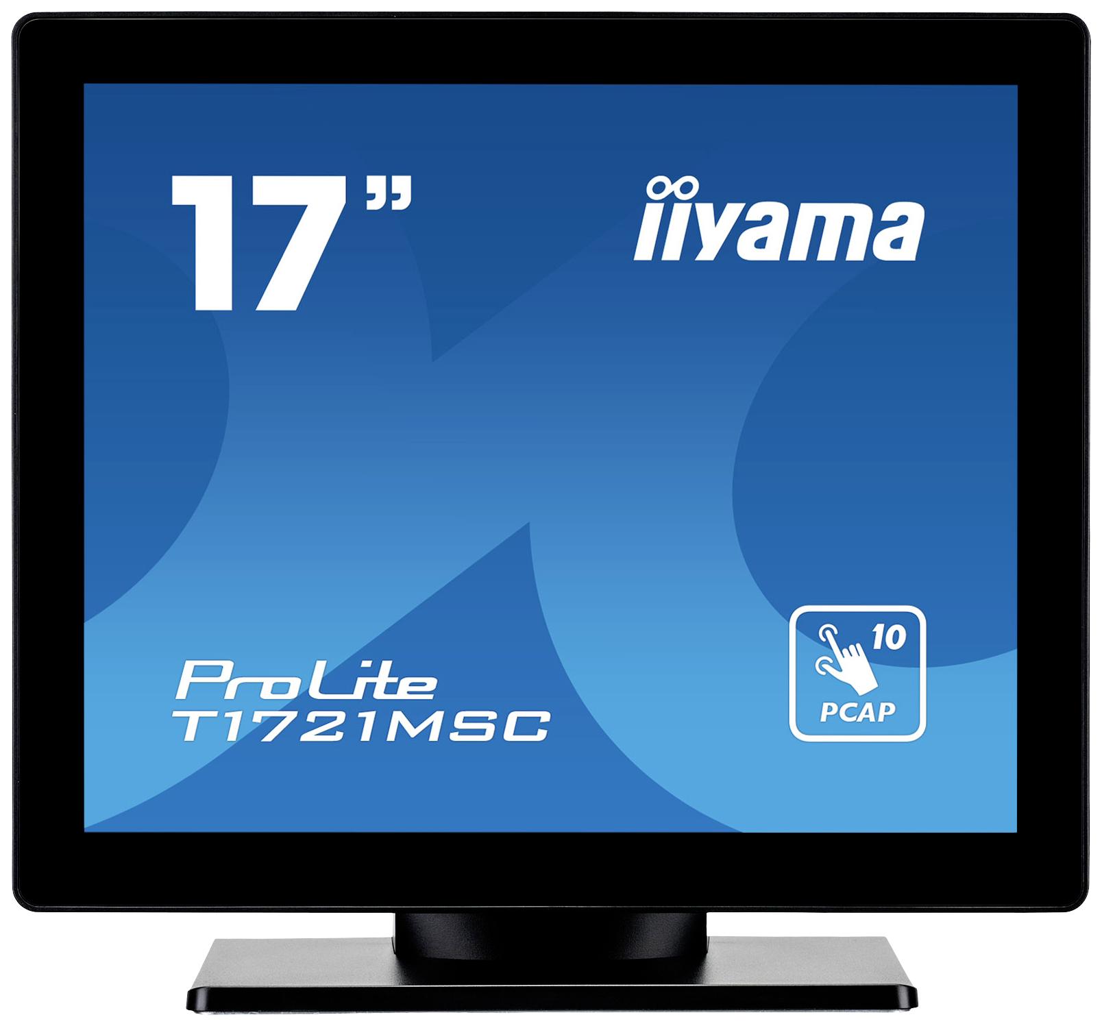Iiyama ProLite T1721MSC-B2 dotykový monitor Energetická třída (EEK2021): E (A - G) 43.2 cm (17 palec) 1280 x 1024 Pixel 5:4 5 ms VGA, HDMI™, Audio-Line-out ,