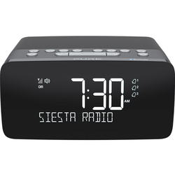 Pure Siesta Charge radiobudík DAB+, FM Bluetooth, USB  s USB nabíječkou grafit