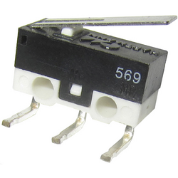 Hartmann MDB1 05C01C03D mikrospínač MICROHART 125 V/AC 3 A 1x zap/(zap)  bez aretace 1 ks