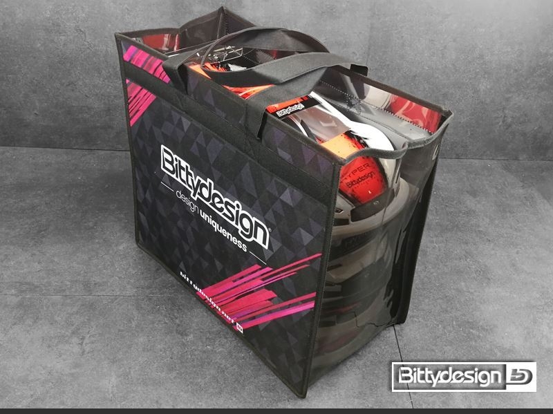 Bittydesign Přepravní taška pro 1/10 silniční karoserie (190-200mm)