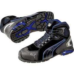 PUMA Safety Rio Black Mid 632250-45 bezpečnostní obuv S3 Velikost bot (EU): 45 černá, modrá 1 ks