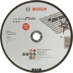 Bosch Accessories 2608619773 2608619773 řezný kotouč rovný 230 mm 1 ks ocel