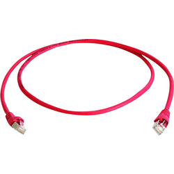 Telegärtner L00006A0044 RJ45 síťové kabely, propojovací kabely CAT 6A S/FTP 50.00 m červená samozhášecí, bez halogenů, UL certifikace 1 ks