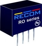 DC/DC měnič Recom RO-1224S (10000603), vstup 12 V/DC, výstup 24 V/DC, 41 mA, 1 W Recom International