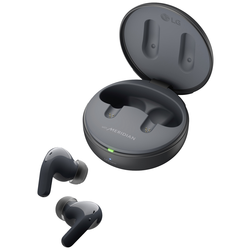 LG Electronics TONE Free DT90Q sluchátka Ear Free Bluetooth® stereo černá Potlačení hluku, Redukce šumu mikrofonu headset, Nabíjecí pouzdro