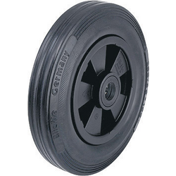 Blickle 20743 Kolo se standardní celogumovou obručí a plastovým diskem Provedení Pryžové pneumatiky