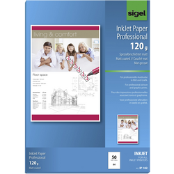 Sigel Inkjet Paper Professional IP182  papír do inkoustové tiskárny A4 120 g/m² 50 listů vysoce bílá