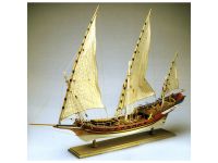 AMATI Sciabecco pirátská loď 1753 1:60 kit