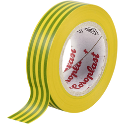 Coroplast 302 302-10-GN/YE izolační páska zelená, žlutá (d x š) 10 m x 15 mm 1 ks
