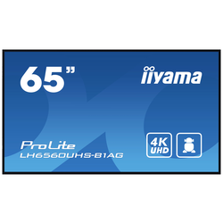 Iiyama PROLITE LH6560UHS-B1AG displej Digital Signage Energetická třída (EEK2021): F (A - G) 164 cm 64.5 palec 3840 x 2160 Pixel 24/7