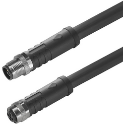 Weidmüller 2050761000 připojovací kabel pro senzory - aktory M12 zásuvka 10.00 m Počet pólů: 4 1 ks