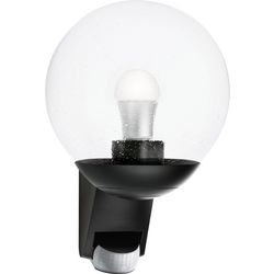 Steinel L 585 S 005535 venkovní nástěnné osvětlení s PIR detektorem úsporná žárovka, LED E27 60 W černá