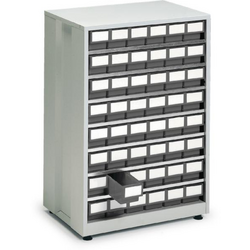Treston 4840-3 skladová skříň    (š x v x h) 605 x 870 x 410 mm světle šedá, šedá 1 ks