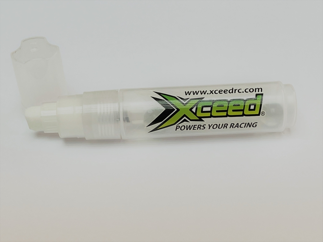 Aplikační pero pro mazání gum vč. dvou skleněných kuliček - 10mm XCEED