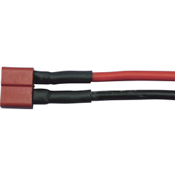 Modelcraft akumulátor kabel [1x T-zásuvka  - 1x kabel s otevřenými konci] 30.00 cm 4.0 mm²  208475