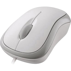 Microsoft Basic Optical Mouse Wi-Fi myš USB optická bílá 3 tlačítko 800 dpi