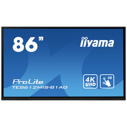 Iiyama PROLITE TE8612MIS-B1AG displej Digital Signage  217.4 cm 85.6 palec 3840 x 2160 Pixel 24/7