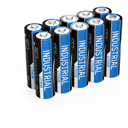 Ansmann Lithium Industrial FR6 tužková baterie AA lithiová 3000 mAh 1.5 V 10 ks