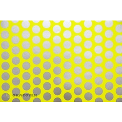 Oracover 45-031-091-010 lepicí fólie Orastick Fun 1 (d x š) 10 m x 60 cm žlutá, stříbrná