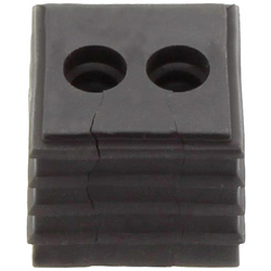 CONTA-CLIP KDS-DE 2X6,5 BK Těsnící prvek     termoplastický elastomer  černá 10 ks