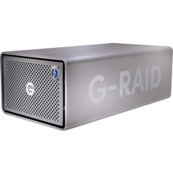 SanDisk Professional G-Raid 2 8 TB externí HDD 8,9 cm (3,5) USB 3.2 Gen 1 (USB 3.0), Thunderbolt 3, HDMI™ Space Grau SDPH62H-008T-MBAAD