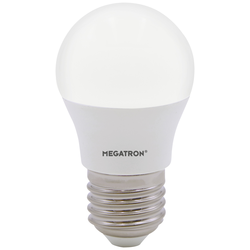 Megatron MT65003 LED Energetická třída (EEK2021) F (A - G) E27 kapkový tvar 5.5 W teplá bílá (Ø x d) 45 mm x 78 mm 1 ks