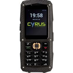 Cyrus CM8 Solid outdoorový mobilní telefon černá