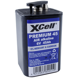 XCell Premium 45 speciální typ baterie 4R25 pružinový kontakt zinko-vzduchová 6 V 45000 mAh 1 ks