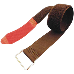 FASTECH® F101-25-630M pásek se suchým zipem s páskem háčková a flaušová část (d x š) 630 mm x 25 mm černá, červená 5 ks