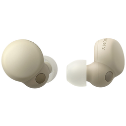 Sony LinkBuds S In Ear Headset Bluetooth® stereo tmavě šedá (taupe) High-Resolution Audio, Redukce šumu mikrofonu, Potlačení hluku headset, Nabíjecí pouzdro, odolné vůči potu, dotykové ovládání, odolná vůči vodě