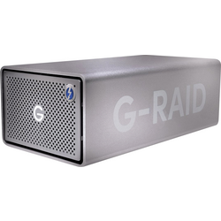 SanDisk Professional G-Raid 2 24 TB externí HDD 8,9 cm (3,5") USB 3.2 Gen 1 (USB 3.0), Thunderbolt 3, HDMI™ Space Grau SDPH62H-024T-MBAAD