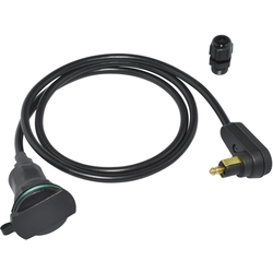 BAAS Prodlužovací kabel / napájení do tankvaku ZA15 Proudová zatížitelnost (max.)=8 A Vhodný pro Konektor do autozásuvky a zásuvky