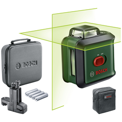Bosch Home and Garden UniversalLevel 360 křížový laser samonivelační, vč. tašky dosah (max.): 12 m