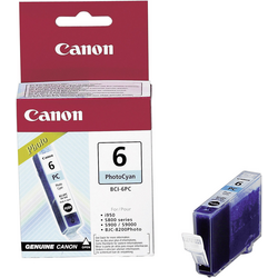 Canon Inkoustová kazeta BCI-6PC originál  foto azurová 4709A002 náplň do tiskárny