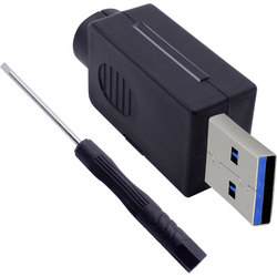 Modulární USB 3.0 konektor, typ A zástrčka, rovná   2001C200 Quadrios Množství: 1 ks