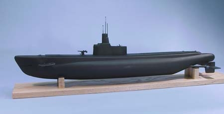 USS Bluefish ponorka 838mm DUMAS