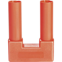Schnepp SI-FK 19/4 rt bezpečnostní zkratovací můstek červená Ø pin: 4 mm Rozestup hrotů: 19 mm 1 ks