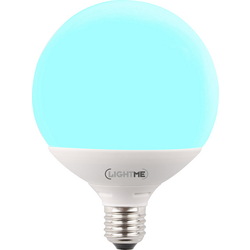 LED žárovka LightMe 220 V, 230 V, 240 V, N/A, 10 W = 60 W, 156 mm, RGBW, A+ (A++ - E) N/A měnící barvu, vč. dálkového ovládání, 1 ks