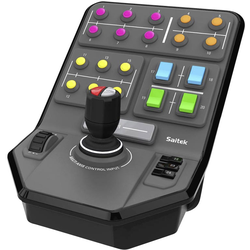 Logitech Gaming Saitek Farm Sim Vehicle Side Panel ovládací pult USB PC šedá