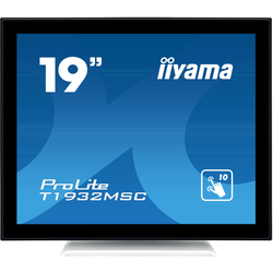 Iiyama Prolite T1932MSC-W5AG dotykový monitor Energetická třída (EEK2021): E (A - G)  48.3 cm (19 palec) 1280 x 1024 Pixel 5:4 14 ms VGA, HDMI™, DisplayPort IPS LED