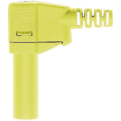 Stäubli SLS425-SW bezpečnostní lamelová zástrčka zástrčka, zahnutá Ø pin: 4 mm zelená, žlutá 1 ks