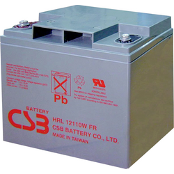 CSB Battery HRL 12110W high-rate longlife HRL12110W-FR olověný akumulátor 12 V 28 Ah olověný se skelným rounem (š x v x h) 166 x 175 x 125 mm šroubované M5 bezúdržbové, nepatrné vybíjení