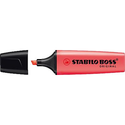 Stabilo zvýrazňovač textu  STABILO BOSS® ORIGINAL 70/40  červená 2 mm, 5 mm 1 ks