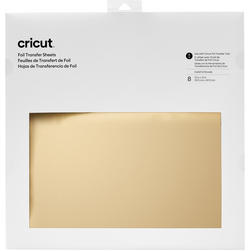 Cricut Transfer Foil Sheets fólie zlatá