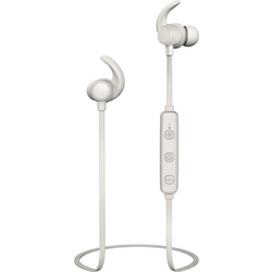 Thomson WEAR7208GR sportovní špuntová sluchátka Bluetooth®  šedá Potlačení hluku headset, regulace hlasitosti