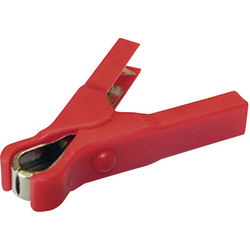 Nabíjecí kleště 40 A 6,3 mm přívod s plochými kolíky nebo pájecí přívod červená SET® LZ40 Množství: 1 ks